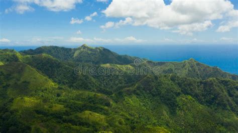 Mountains with Rainforest and Clouds. Philippines, Mindanao Stock Photo ...