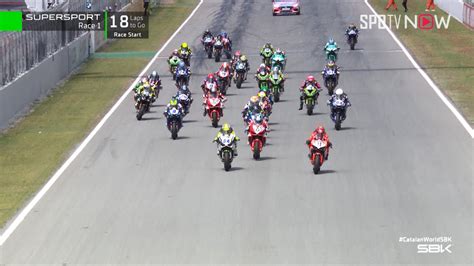 WSBK Catalunya Round SSP Race H L YouTube