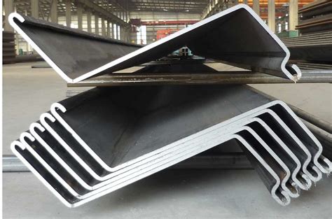 U Z Type Profile Hot Rolled Steel Sheet Pile Hot Rolled Piles