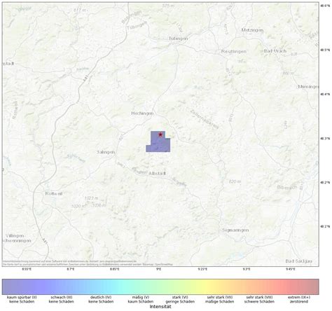Leichtes Erdbeben M1 8 In Albstadt