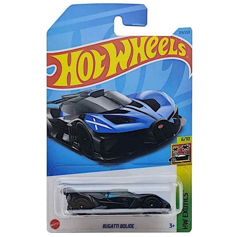 Hotwheels 2023 HW Exotics Bugatti Bolide Rare Hot Wheels Racing