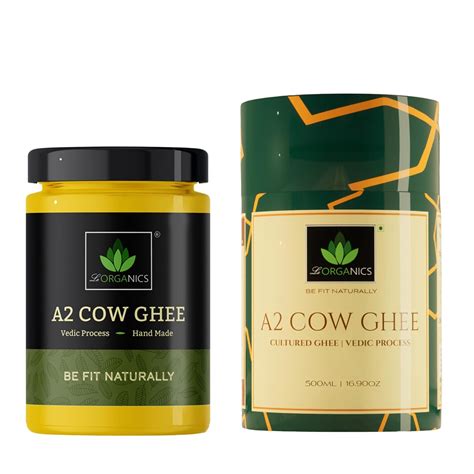 Buy Online Le Organics A2 Cow Ghee - 500 ML | NJ USA.