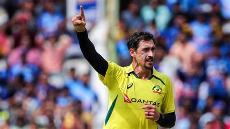 Mitchell Starc Equals Australia Odi Record In 10 Wicket Thrashing Of