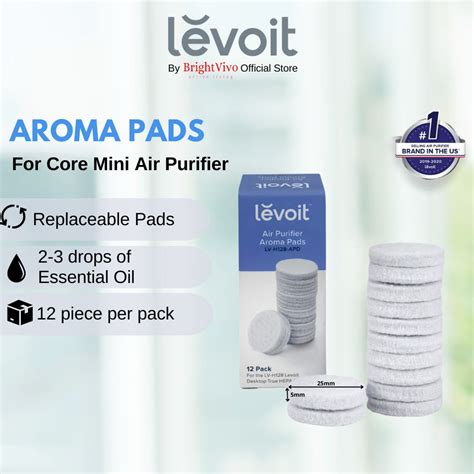 Levoit Aroma Pads Piece Pack For Your Preferred Essential Oil Change