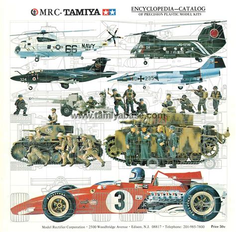 1972 Tamiya Catalog Database