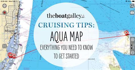 Aqua Map - The Boat Galley