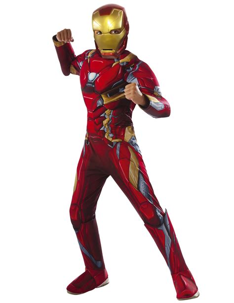 Déguisement Luxe Iron Man™ Civil War Enfant Avengers™ Décoration