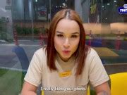 I Fuck My New Employee In The Bathroom Risky Public Sex Abella Olsen Xxx Mobile Porno