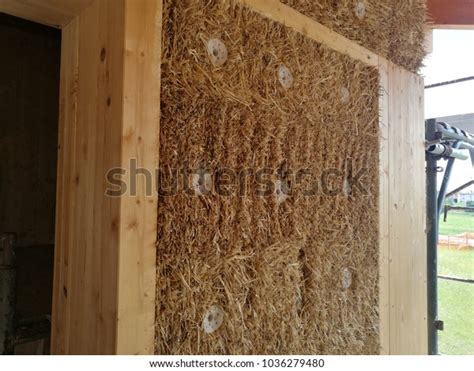 Straw House Under Construction Stock Photo (Edit Now) 1036279480