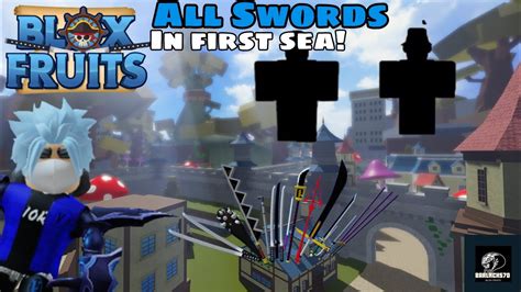 Blox Fruits | All Swords In The First Sea - YouTube