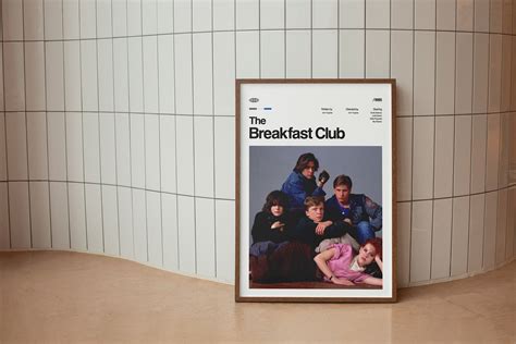 The Breakfast Club Movie Poster, the Breakfast Club Wall Decor, the ...