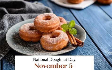 November 5 is National Doughnut Day