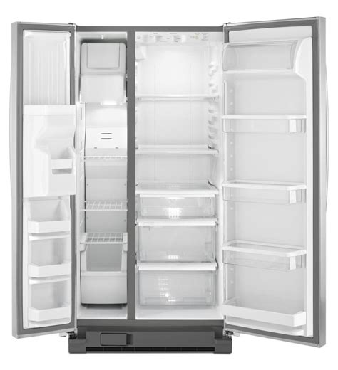 WHIRLPOOL 33-inch Wide Side-by-Side Refrigerator with LED Lighting - 21 ...