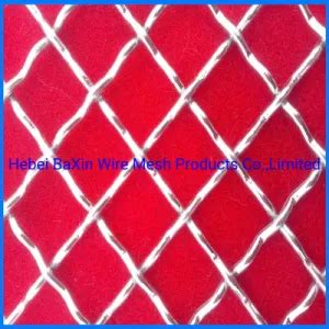 Plain Weave Stainless Steel Galvanized Metal Vibrating Screen Mesh