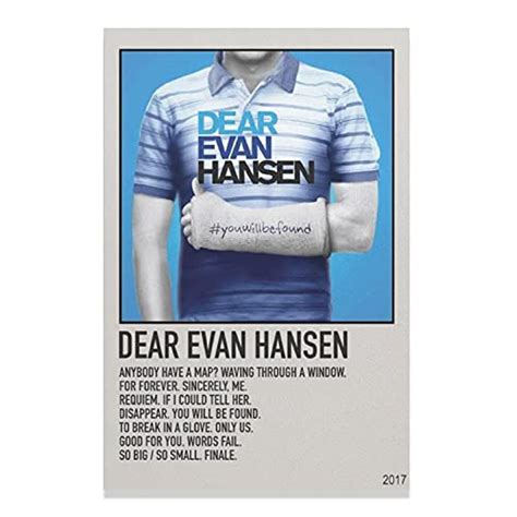 "Dear Evan Hansen": Best Poster You'll Ever See