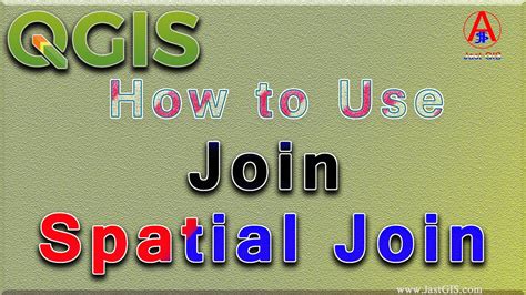 Qgis Join And Spatial Join In Qgis Youtube