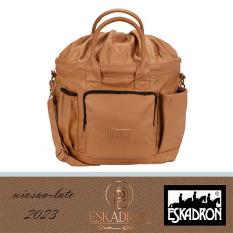 Torba Na Szczotki Faux Leather Platinum Eskadron Cognac