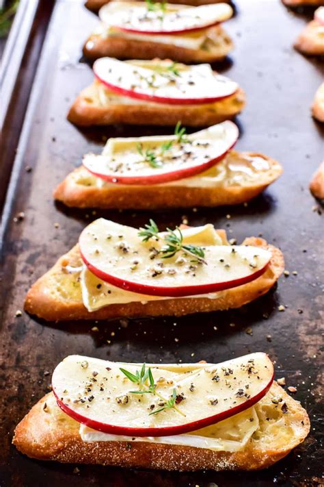 Brie Apple And Honey Crostini Artofit