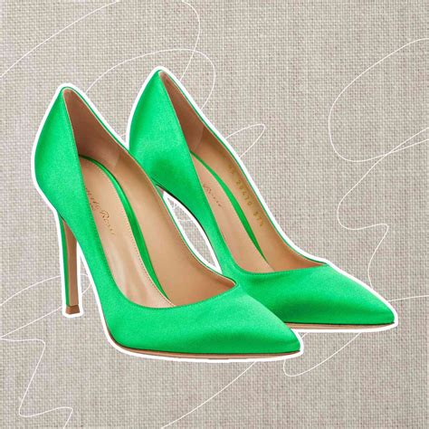 Green Stiletto Heels