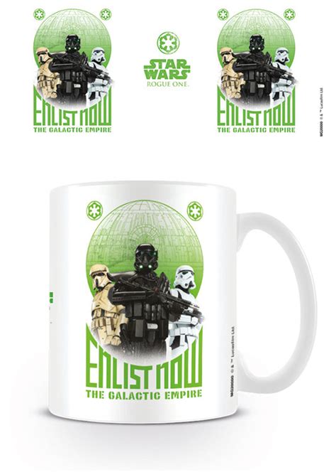 Taza Rogue One Una Historia De Star Wars Enlist Now Ideas Para