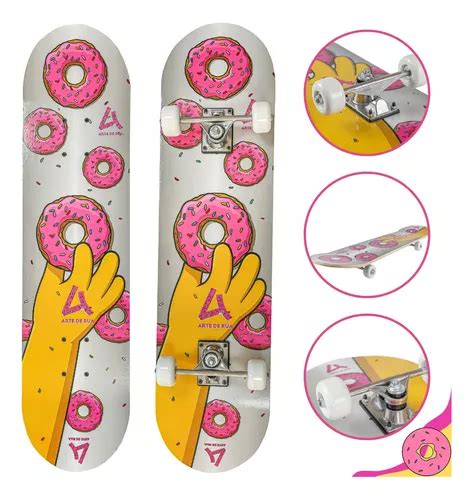 Skate Montado Feminino Infantil Menina Crian A Skates Lindos Frete Gr Tis