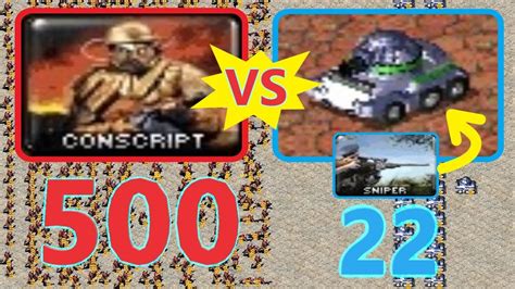 Conscripts Vs Sniper Ifv Same Cost Red Alert Youtube