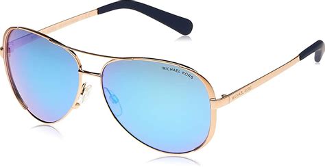 Michael Kors Mk5004 Womens Chelsea Polarized Sunglasses Blue Rose