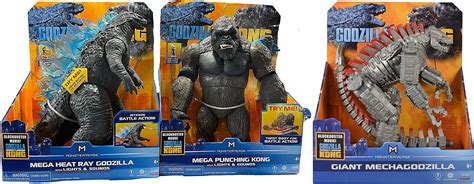 Buy Monsterverse Godzilla Vs Kong Mega Heat Ray Godzilla And Mega