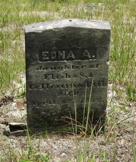 Edna A Bill inconnu 1857 Mémorial Find a Grave