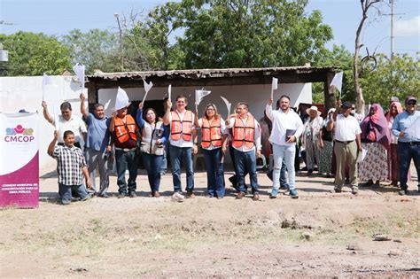 PRESIDE ELÍAS RETES BANDERAZOS DE ARRANQUE A OBRAS DEL CMCOP Navojoa