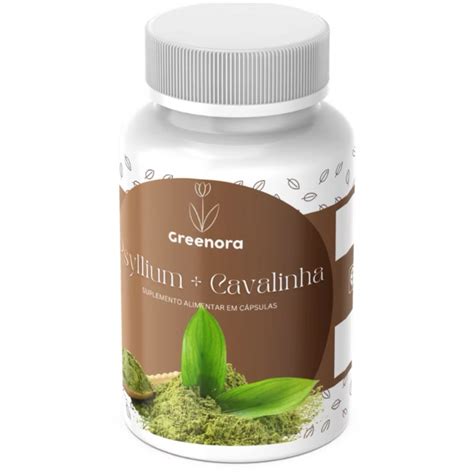 Psyllium E Cavalinha - Psyllium + Cavalinha – 120 Cápsulas Saúde Intestinal e Saciedade ...