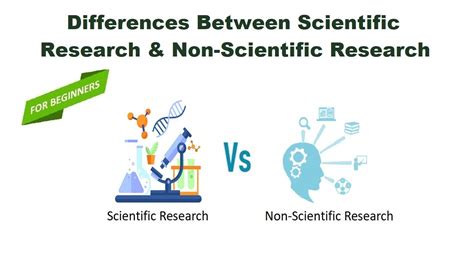 Differences Between Scientific Research And Non Scientific Research