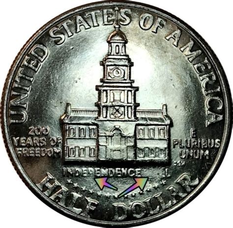 Bicentennial Half Dollar Errors Varieties And Values