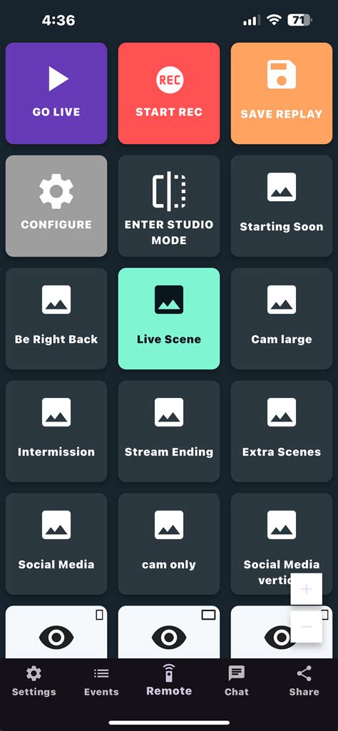 how to control streamlabs from phone