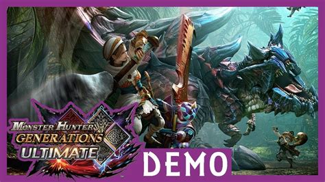 CaÇando Bichos Na Demo Monster Hunter Generation Ultimate Nintendo