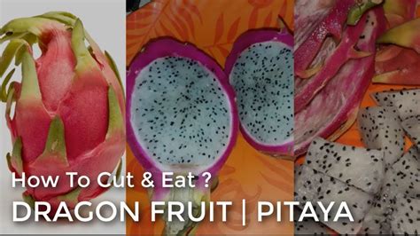 DRAGON FRUIT Pitaya How To Eat YouTube