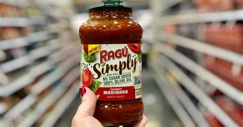 RagÚ Simply Pasta Sauce Just 67¢ At Target