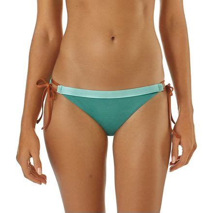 Patagonia Nanogrip Solid Tie Side Bikini Bottom Women S Clothing