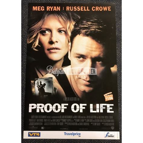 PROOF OF LIFE - Belgian Movie Poster Store