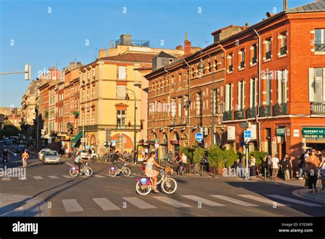 Toulouse, City center Stock Photo - Alamy