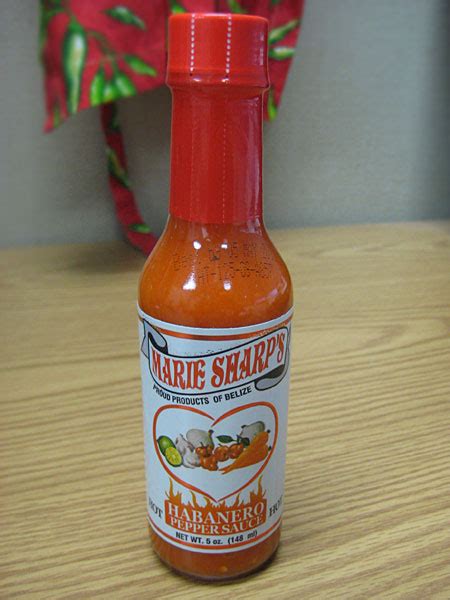 Review Marie Sharps Hot Habanero Pepper Sauce Scott Roberts Hot Sauce BBQ And Spicy Food Blog