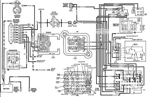 Complete Wiring Diagram For Gmc Sierra 1994 With 350 Motor G