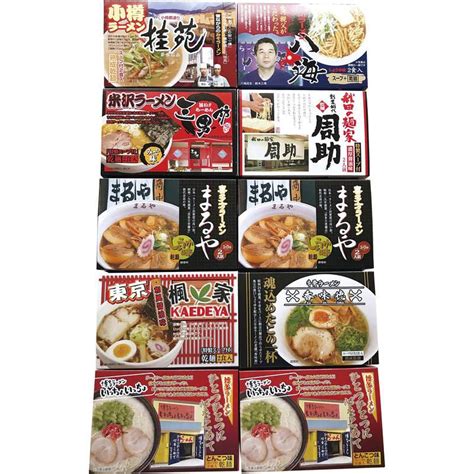 時間待ちの繁盛店 ご当地ラーメン20食セット（小樽・旭川・秋田・米沢・東京・鳥取、博多・喜多方） 味噌 醤油 とんこつ ギフト お取り寄せ