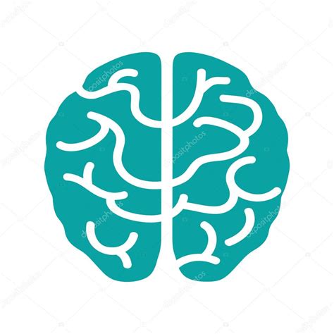 Flat Brain Icon