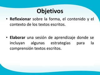 ESTRATEGIAS PARA COMPRENSIÓN DE TEXTOS ESCRITOS PPT Descarga Gratuita