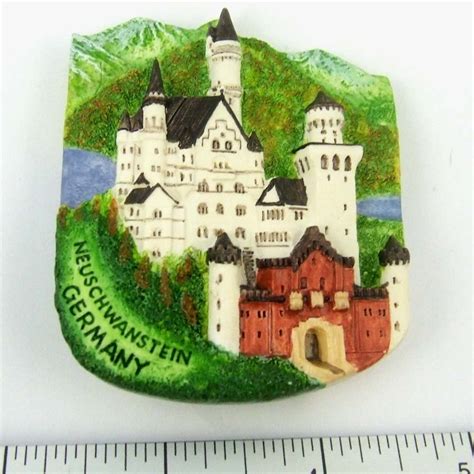 Amazon Souvenir Schloss Neuschwanstein Castle Germany D Fridge