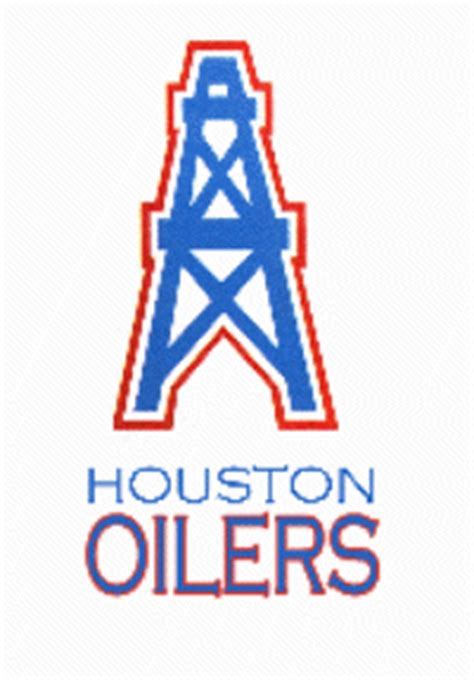 Old houston oilers Logos