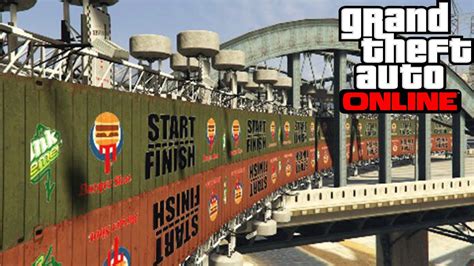 Gta V Online Wallride Insano Na Ponte Corrida Insana Youtube