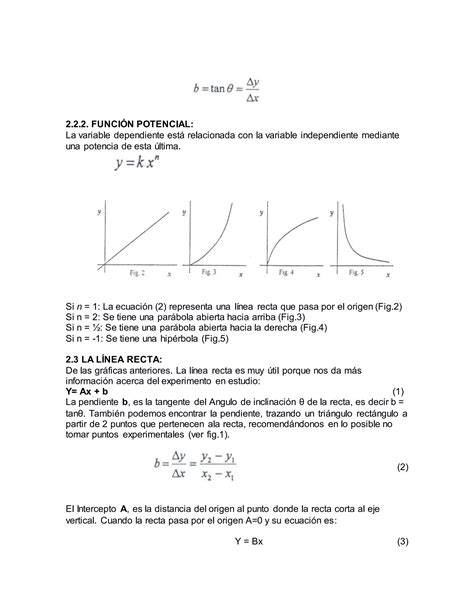 Ecuaciones Empiricas Informe Pdf