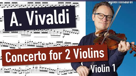 Vivaldi Concerto For Violins Op No Rv In A Minor